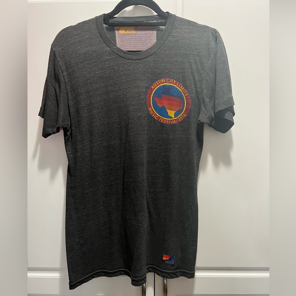 Aviator nation, Austin city, music festival, T-shirt, size small